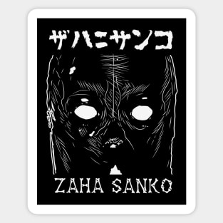 Zaha Sanko - DAI - DARK - Manga V3 Sticker